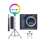 Ring Light MJ-18 RGB LED with 6 Ft Stand - Image 4