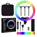 Ring Light MJ-18 RGB LED with 6 Ft Stand - Image 3