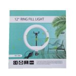 12″ ring Light With 6.5 Feet stand - Image 5
