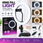 10″ ring Light With 6.5 Feet stand - Image 5