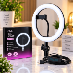 10″ ring Light With 6.5 Feet stand - Image 3