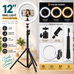 12″ ring Light With 6.5 Feet stand - Image 3