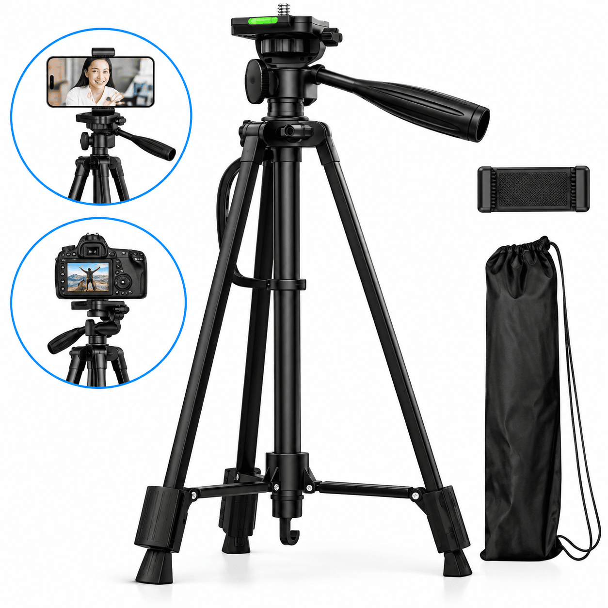 ChatGPT Image Sep 28, 2026, 11_52_00 AM (1) 3366 Professional Photography Tripod Stand for Mobile & Camera - Image 1