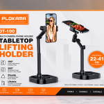 Plokama DT-100 Lift Desk Phone and Tablet Holder