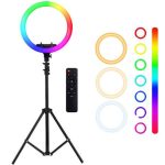 MJ56 RGB LED Soft Ring Light With Stand - Image 4