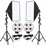Studio Softbox Light Kit with 4in1 Lamp Holder - Image 2