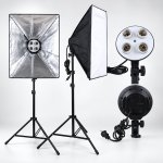 Studio Softbox Light Kit with 4in1 Lamp Holder - Image 3